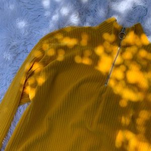 Forever 21 Yellow Hoodie